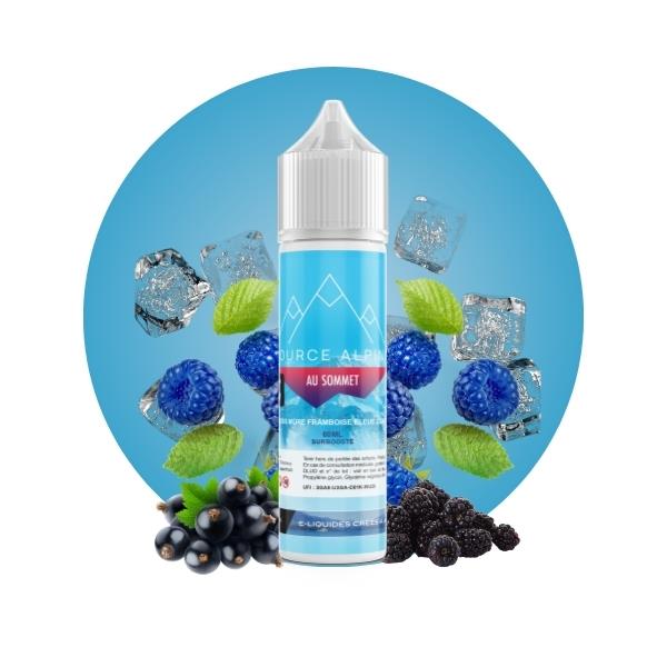 E-LIQUIDE AU SOMMET (80 ml, 0 mg/ml, 30/70) - Photo 1