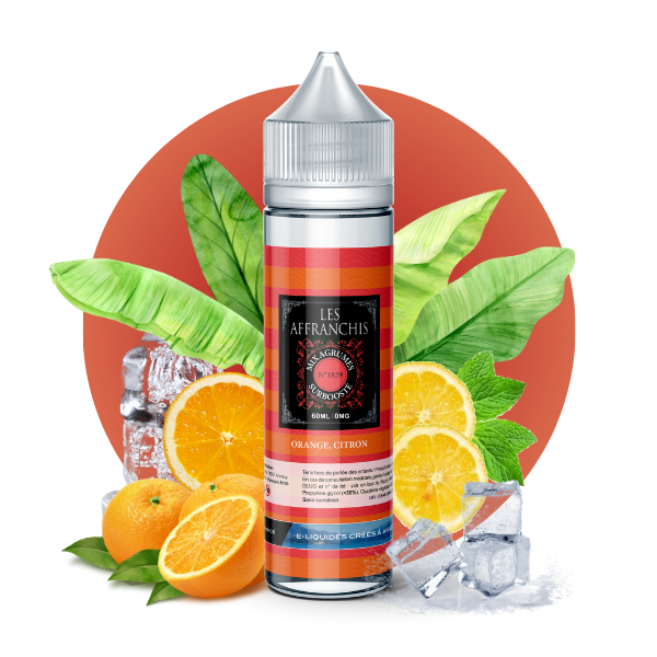 E-LIQUIDE MIX AGRUMES N°1829 (80 ml, 0 mg/ml, 30/70) - Photo 1