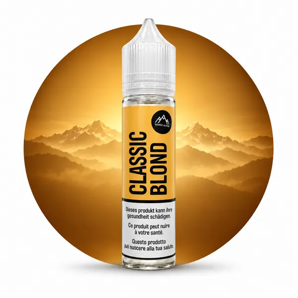 E-LIQUIDE CLASSIC BLOND 100% VÉGÉTALE (50 ml, 0 mg/ml, 50/50) - Photo 1