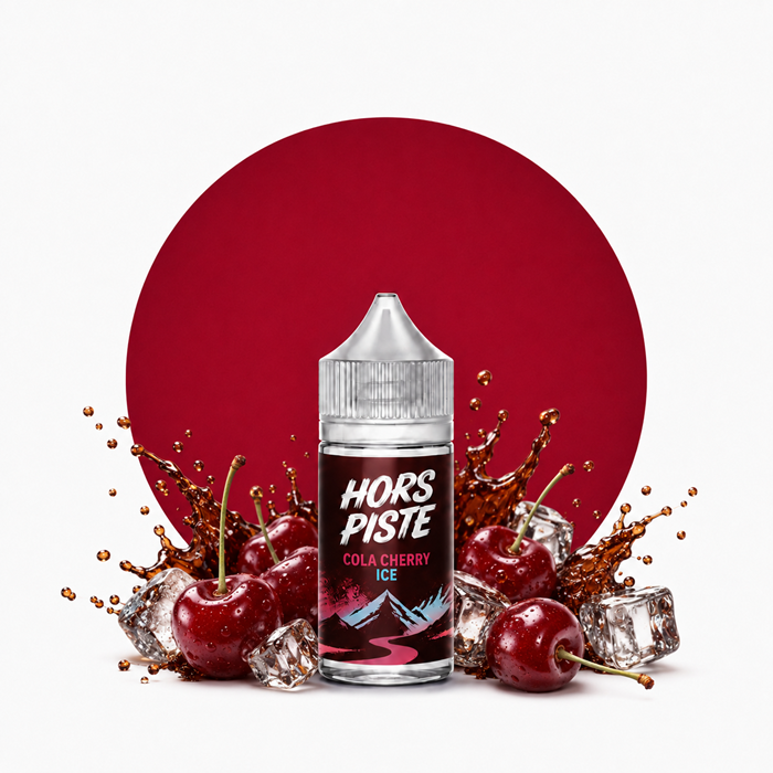 E-LIQUIDE COLA CHERRY ICE (30 ml, 0 mg/ml, 50/50) - Photo 1