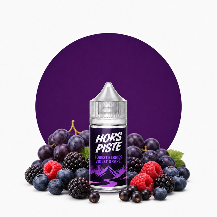 E-LIQUIDE FOREST BERRIES VIOLET GRAPE (30 ml, 0 mg/ml, 50/50) - Photo 1