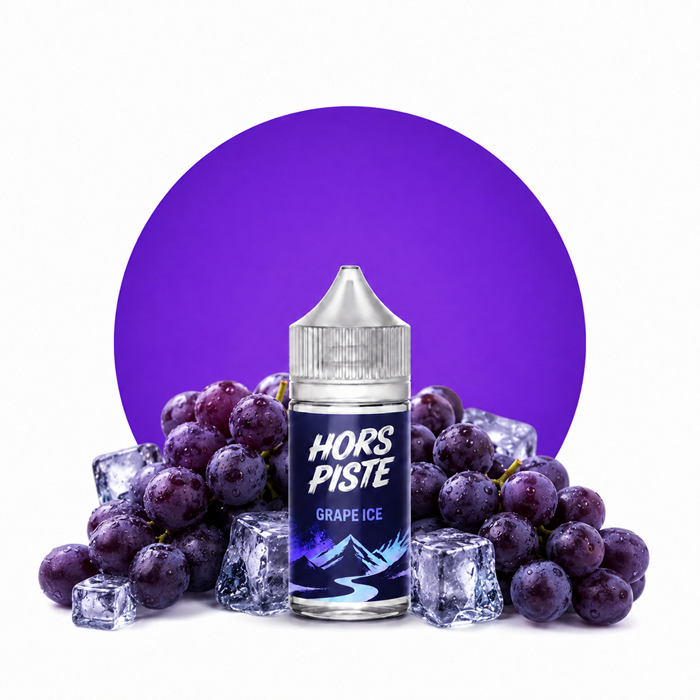 E-LIQUIDE GRAPE ICE (30 ml, 0 mg/ml, 50/50) - Photo 1