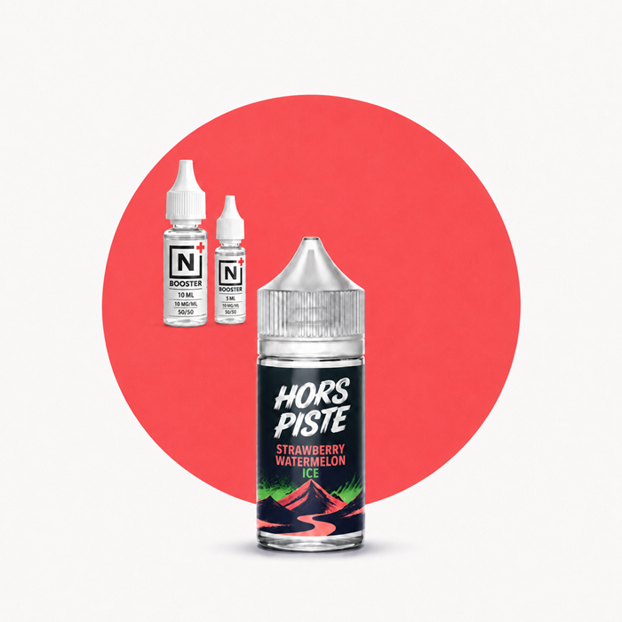 E-LIQUIDE STRAWBERRY WATERMELON ICE (30 ml, Kit 10 mg/ml, 50/50) - Photo 1