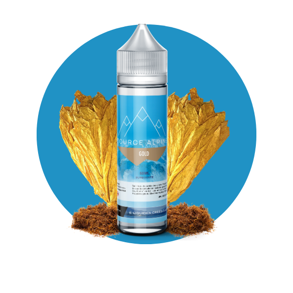 E-LIQUIDE GOLD (80 ml, 0 mg/ml, 30/70) - Photo 1