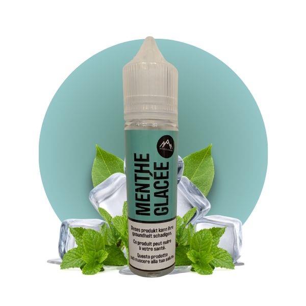 E-LIQUIDE MENTHE GLACÉE 100% VÉGÉTALE (50 ml, 0 mg/ml, 50/50) - Photo 1
