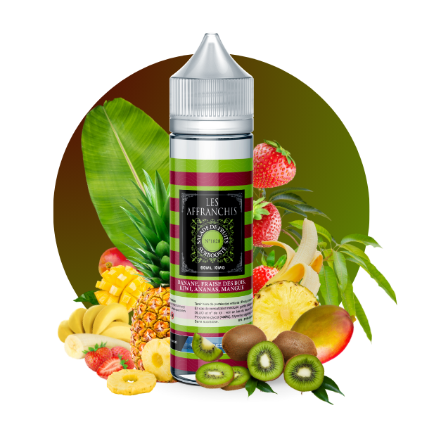 E-LIQUIDE SALADE DE FRUITS N°1828 (80 ml, 0 mg/ml, 30/70) - Photo 1