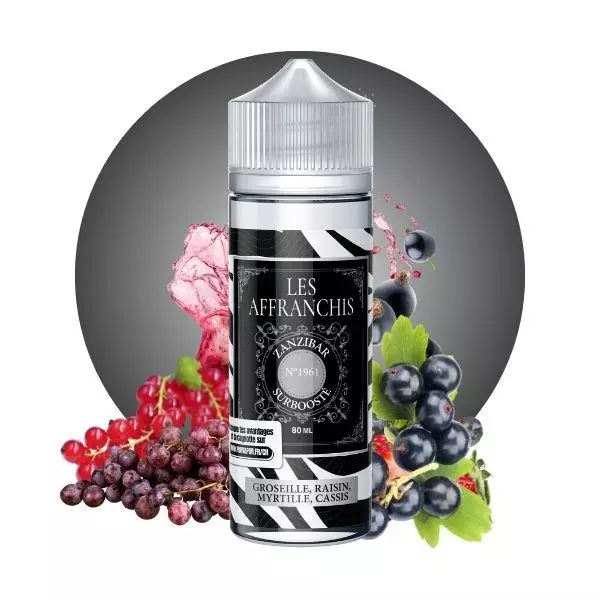 E-LIQUIDE ZANZIBAR N°1961 (80 ml, 0 mg/ml, 30/70) - Photo 1