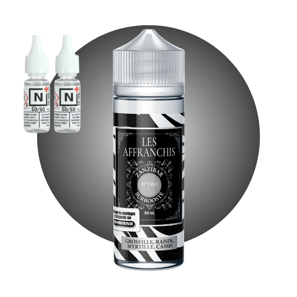 E-LIQUIDE ZANZIBAR N°1961 (80 ml, 3 mg/ml, 30/70) - Photo 1